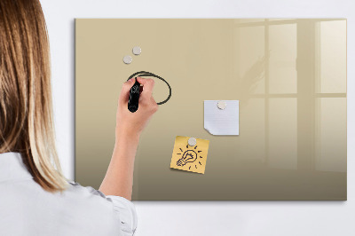 Tableau magnétique effaçable Un endroit chaleureux pour les souvenirs et les notes