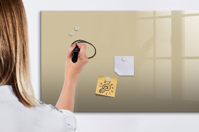 Tableau magnétique effaçable Un endroit chaleureux pour les souvenirs et les notes