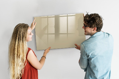 Tableau magnétique effaçable Un endroit chaleureux pour les souvenirs et les notes