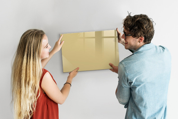 Tableau effaçable magnétique Un endroit chaleureux pour les souvenirs et les notes