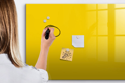 Tableau effaçable magnétique Un tableau coloré pour les notes et les photos