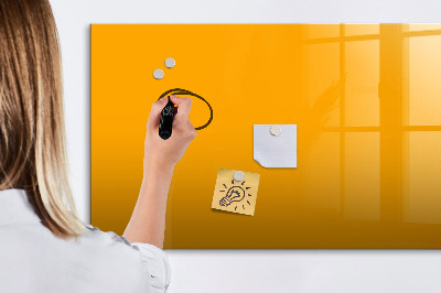 Tableau magnétique effaçable Un tableau coloré pour les notes et les photos