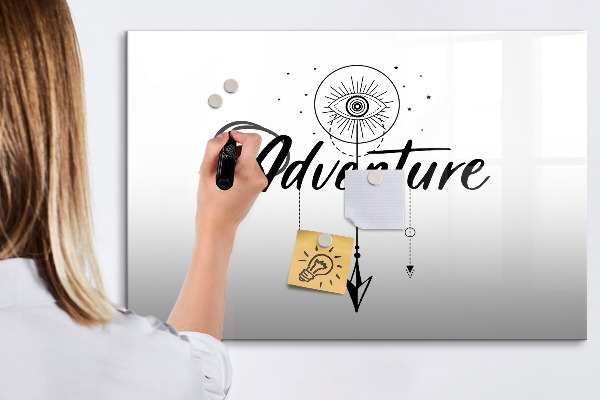 Tableau magnétique effaçable Tableau créatif pour présenter des souvenirs