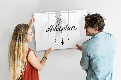 Tableau magnétique effaçable Tableau créatif pour présenter des souvenirs