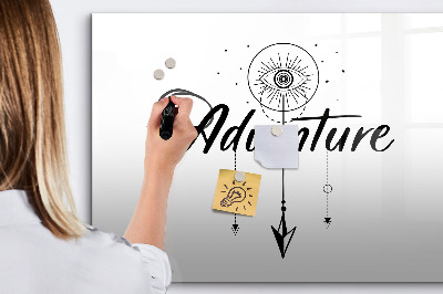 Tableau magnétique effaçable Tableau créatif pour présenter des souvenirs
