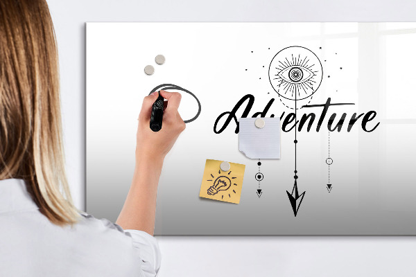 Tableau magnétique effaçable Tableau créatif pour présenter des souvenirs