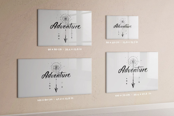 Tableau magnétique effaçable Tableau créatif pour présenter des souvenirs
