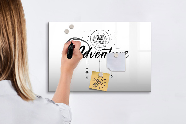 Tableau magnétique effaçable Tableau créatif pour présenter des souvenirs