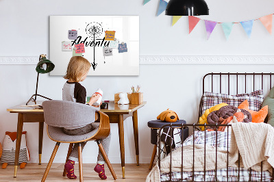 Tableau magnétique effaçable Tableau créatif pour présenter des souvenirs