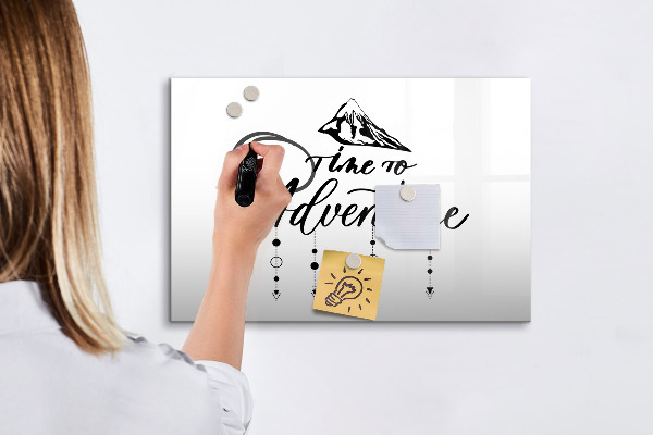 Tableau effaçable magnétique Panneau d'affichage photo créatif