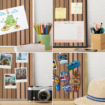 Tableau magnétique encadré de couleur noire Ceintures chaudes
