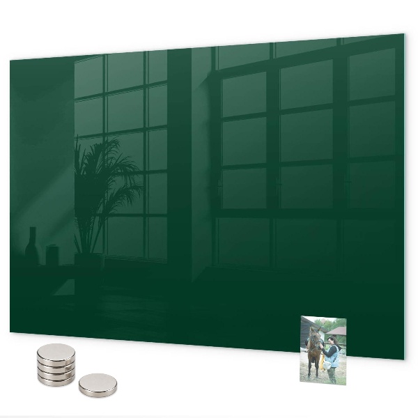 Tableau magnétique Couleur : vert bouteille