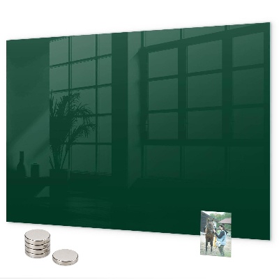 Tableau magnétique Couleur : vert bouteille