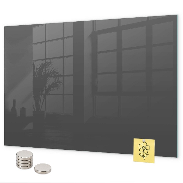 Tableau magnétique mural Couleur grise