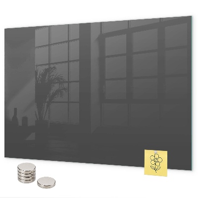 Tableau magnétique mural Couleur grise