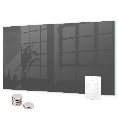 Tableau magnétique mural Couleur grise