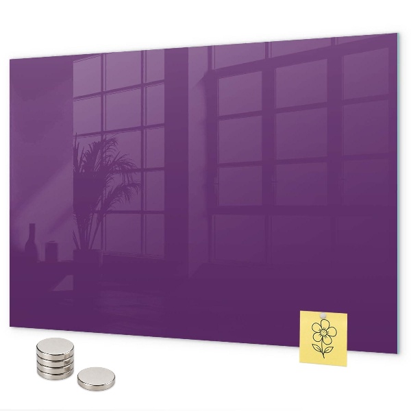 Tableau magnétique mural Violet