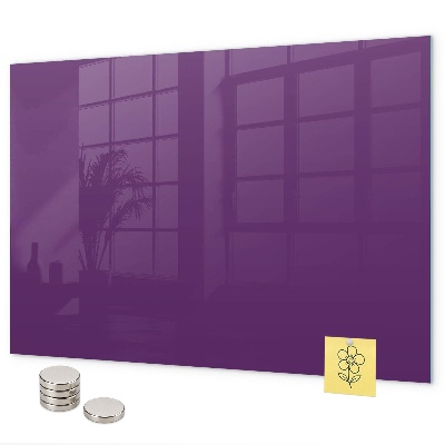 Tableau magnétique mural Violet