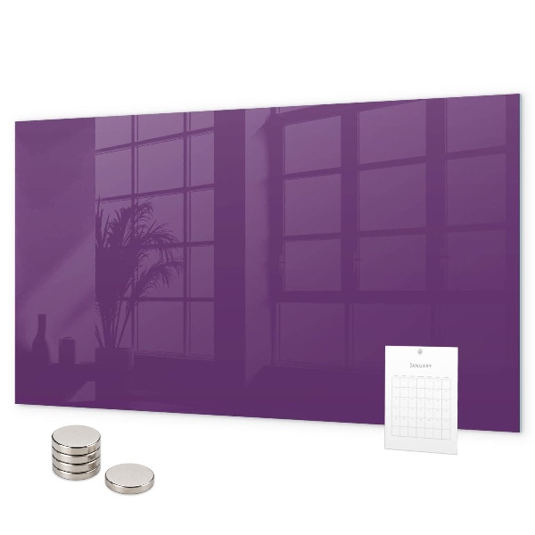 Tableau magnétique mural Violet