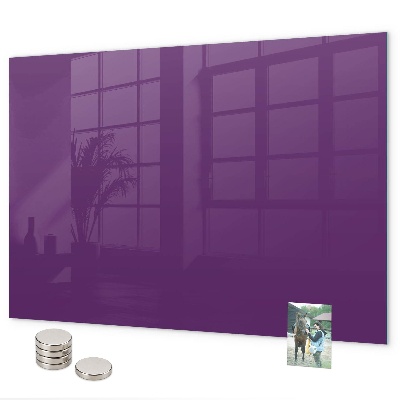Tableau magnétique mural Violet