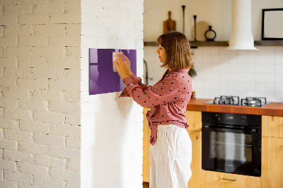 Tableau magnétique mural Violet
