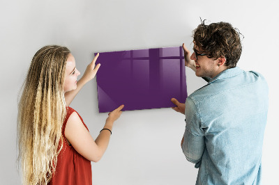 Tableau magnétique mural Violet