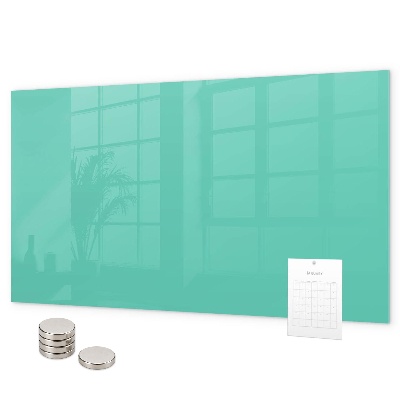Tableau magnétique couleur turquoise