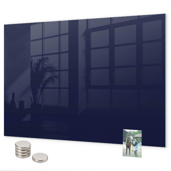 Tableau magnétique Couleur : bleu marine foncé