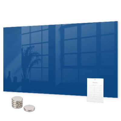 Tableau magnétique mural Couleur bleue