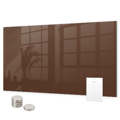 Tableau magnétique Couleur brune