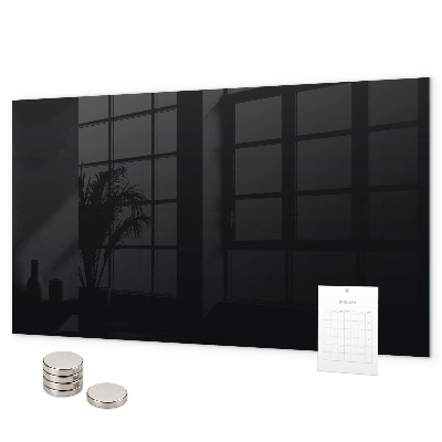 Tableau magnétique mural Couleur noire