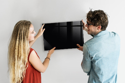 Tableau magnétique mural Couleur noire