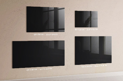 Tableau magnétique mural Couleur noire
