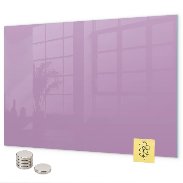 Tableau magnétique couleur lilas