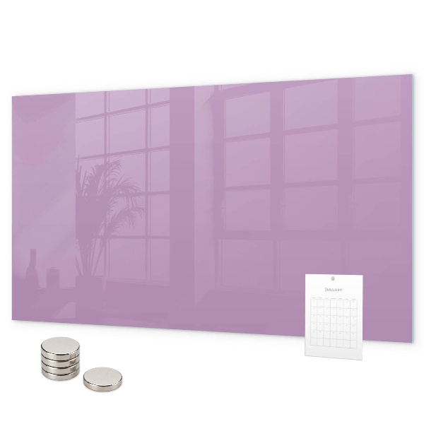 Tableau magnétique couleur lilas