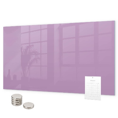 Tableau magnétique couleur lilas