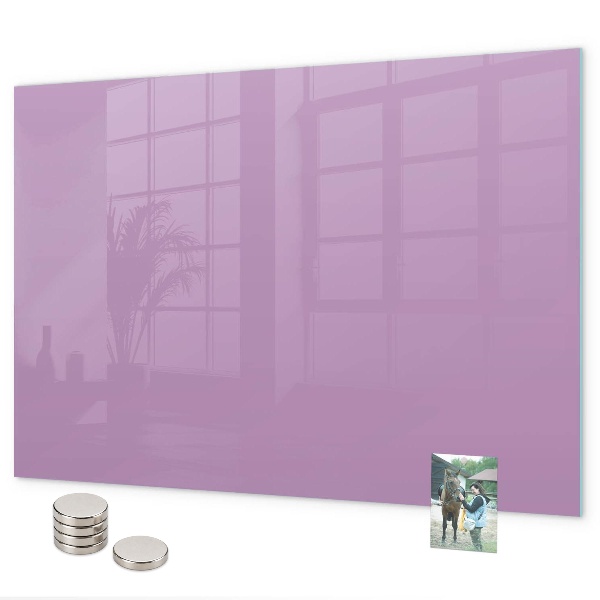 Tableau magnétique couleur lilas
