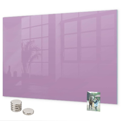 Tableau magnétique couleur lilas