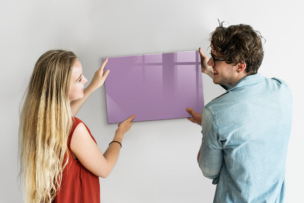 Tableau magnétique couleur lilas