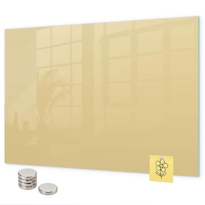 Tableau magnétique couleur crème