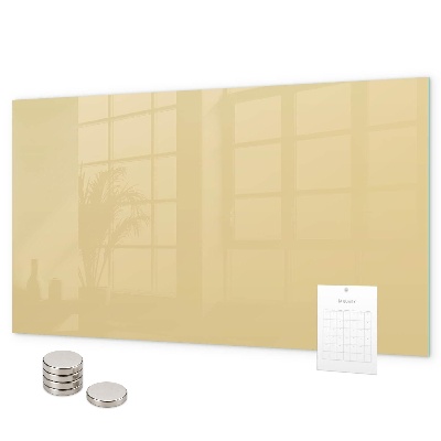 Tableau magnétique couleur crème