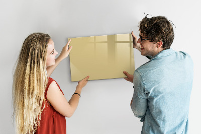 Tableau magnétique couleur crème