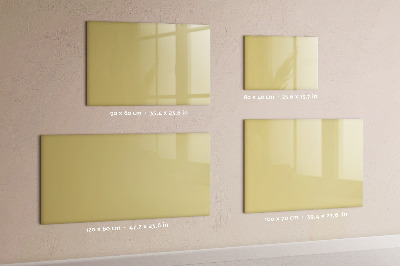 Tableau magnétique couleur crème