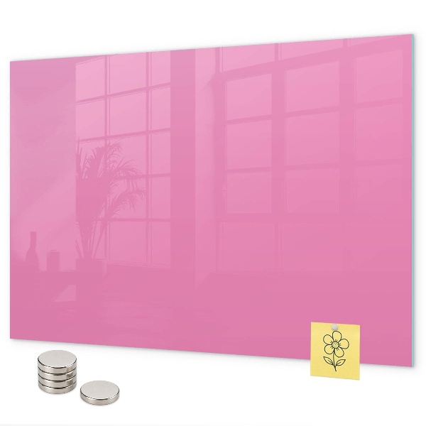 Tableau magnétique mural Rose