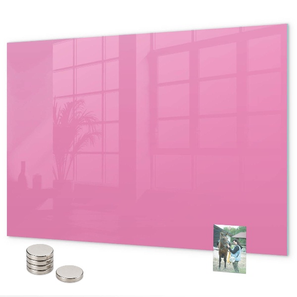 Tableau magnétique mural Rose