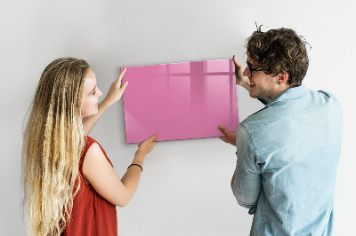 Tableau magnétique mural Rose