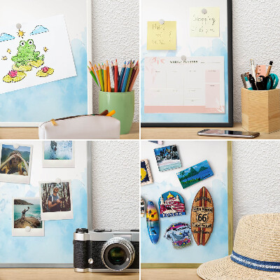 Tableau pour aimants cadre doré Paysage relaxant