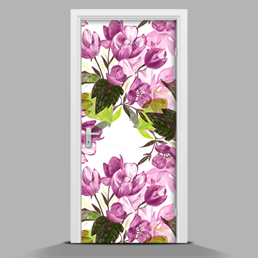 Sticker de porte Crocus