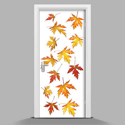 Sticker de porte Feuilles d'automne