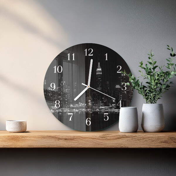 Horloge ronde Horizon